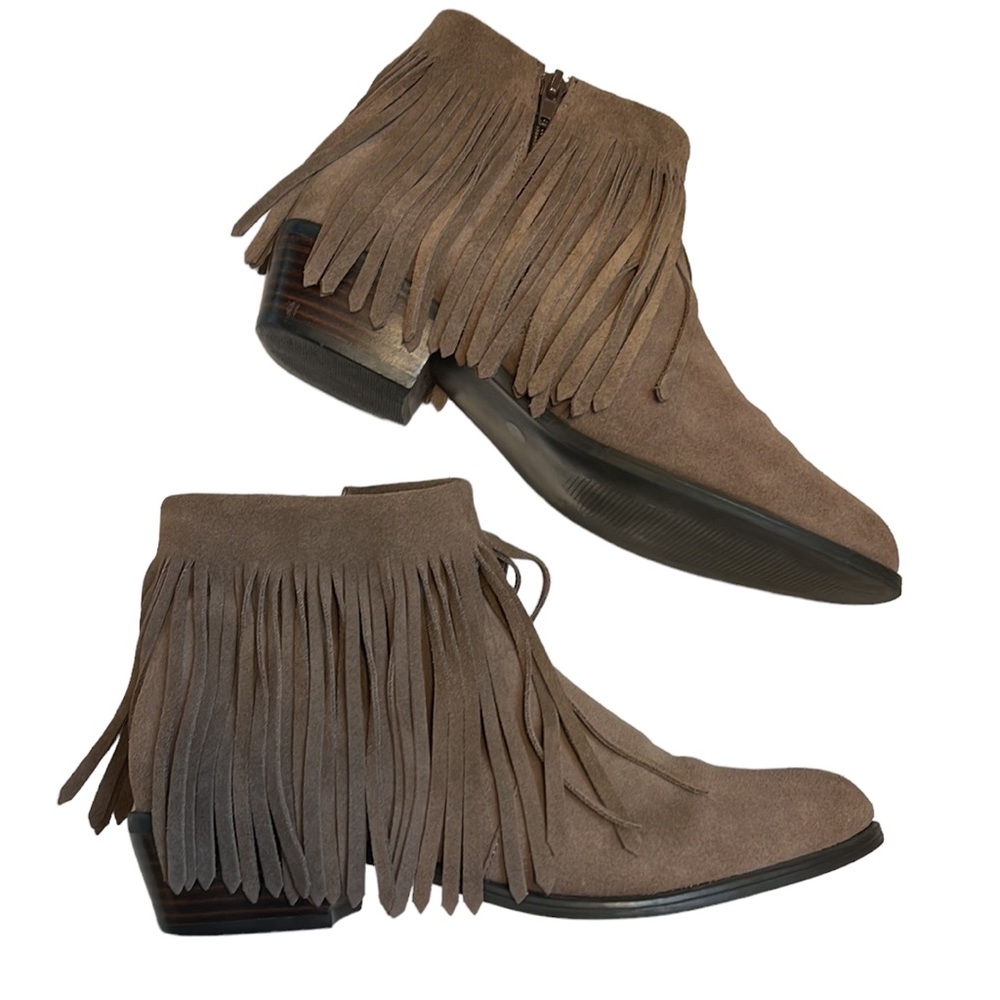 Steve Madden Ranco Boots/Booties in Brown
Suede w/Ankle Fringe 7 - Picture 7 of 10